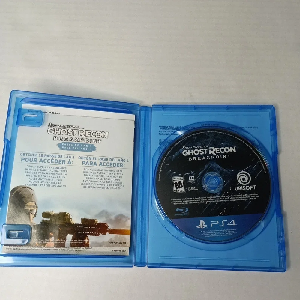 PS4 Game Lot of 6 Sony PlayStation 4 All Tested Working Good Titles‎ No Manuals